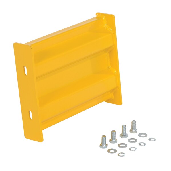 Vestil Bolt-On Style Guard Rail 1 Ft GR-F2R-BO-1-YL - main